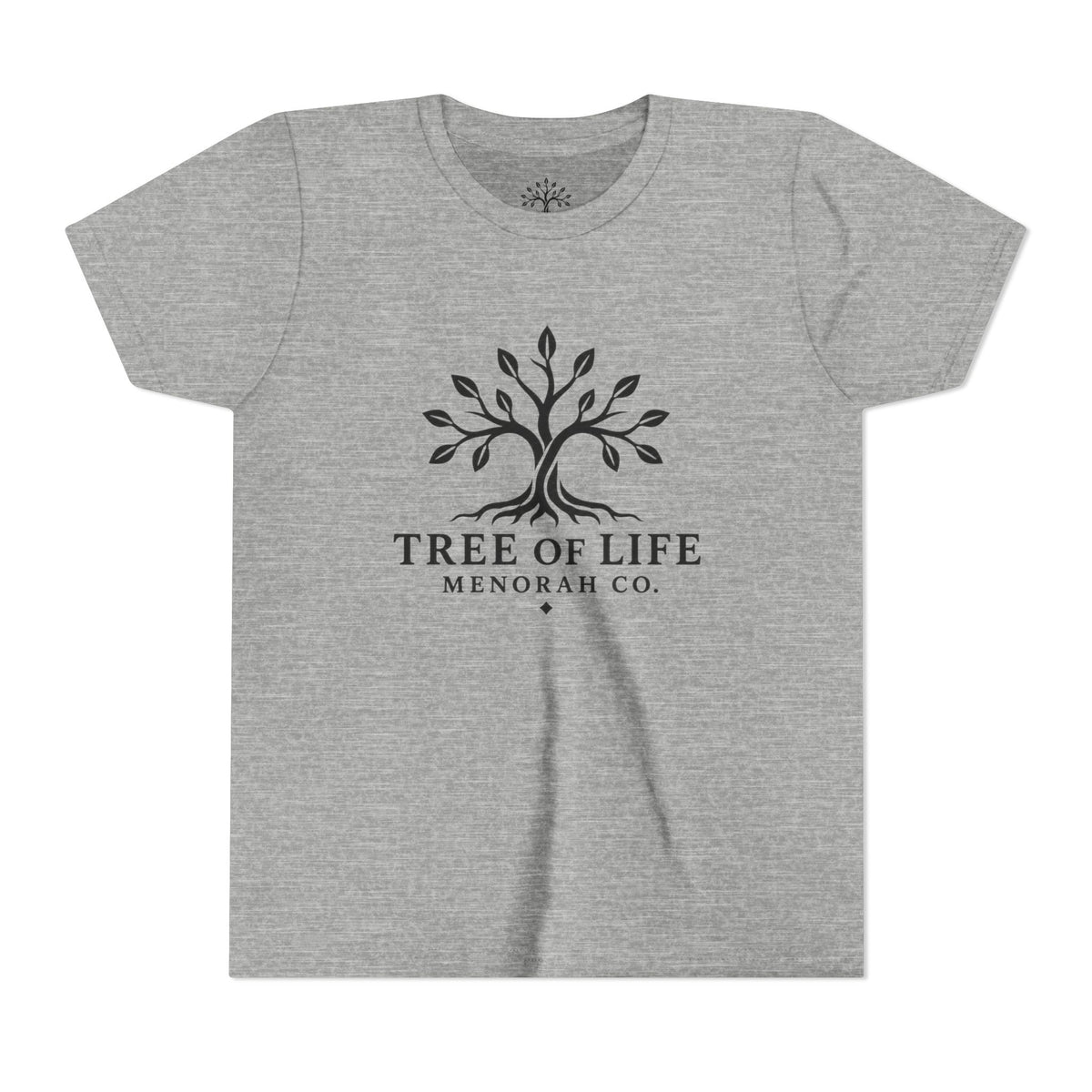 Youth Tree of Life Menorah Co. Tee