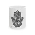 Hamsa Hand Ceramic Mug —  (11oz & 15oz)