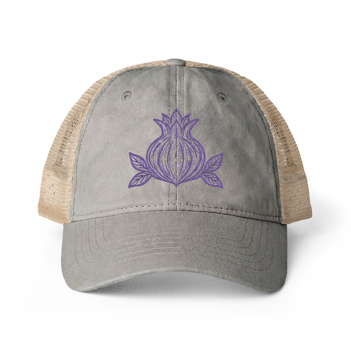 Women's Washed Mesh-Back Cap