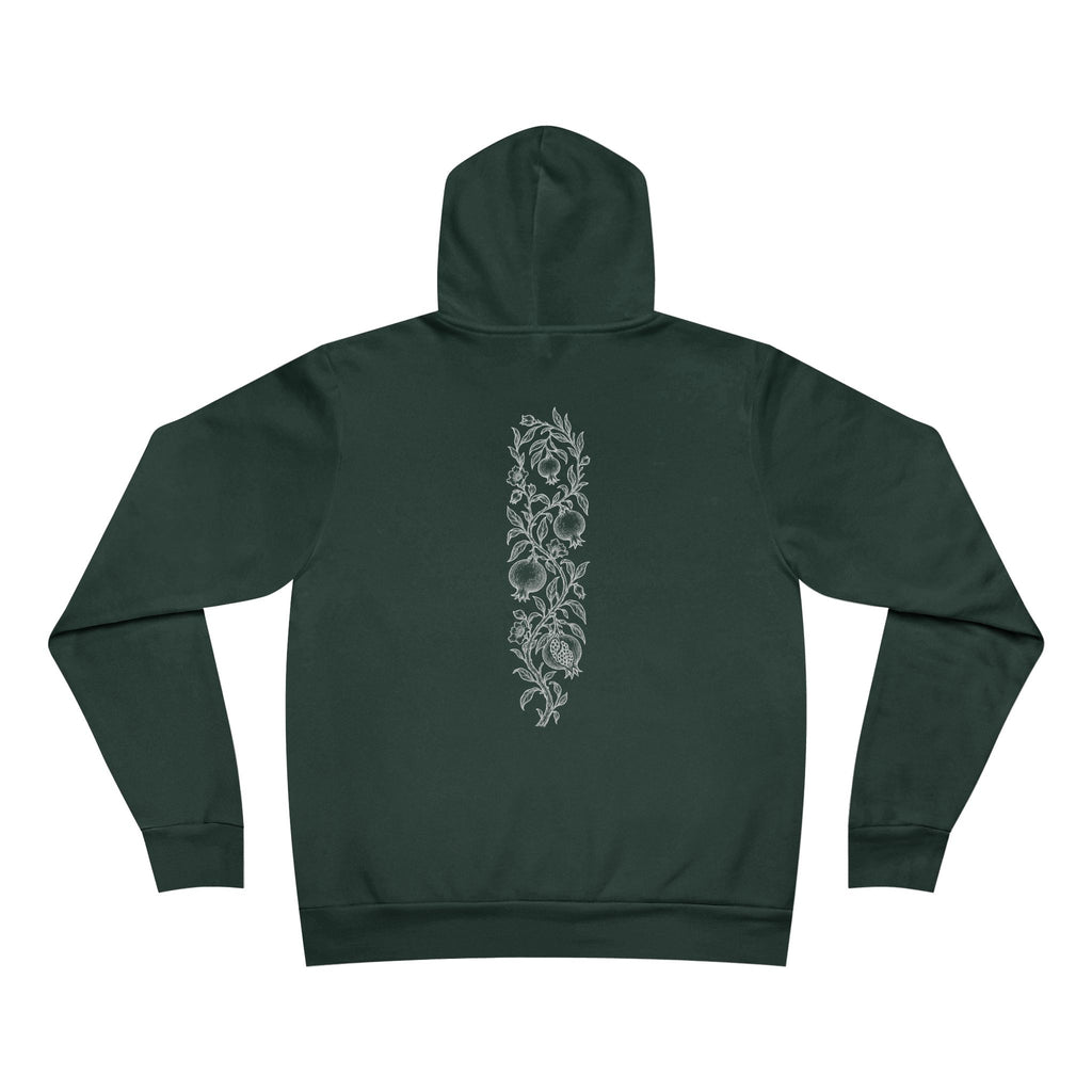 Branded w/ Pomegranate Branch Back Graphic - Tree of Life Menorah Co.