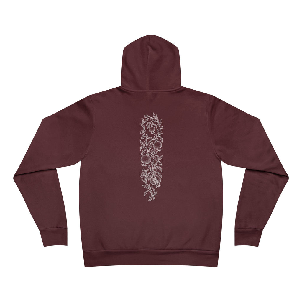 Branded w/ Pomegranate Branch Back Graphic - Tree of Life Menorah Co.