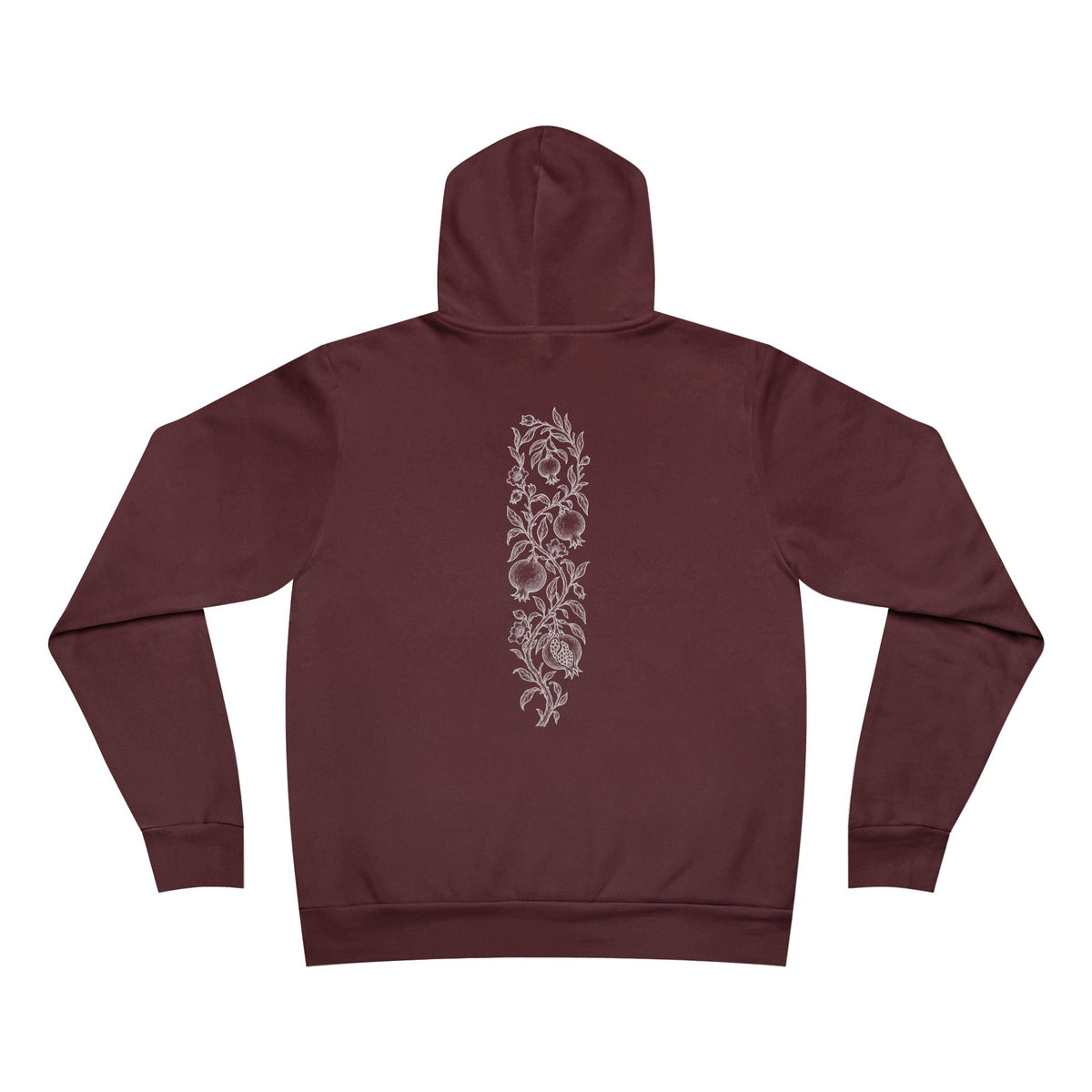 Branded w/ Pomegranate Branch Back Graphic - Tree of Life Menorah Co.