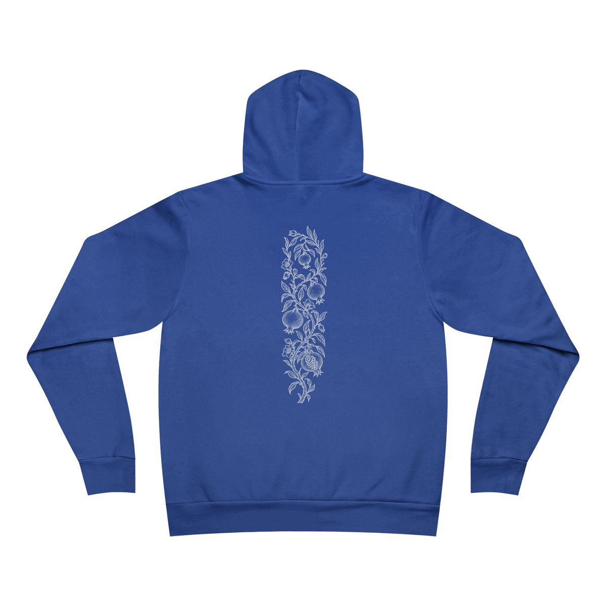 Branded w/ Pomegranate Branch Back Graphic - Tree of Life Menorah Co.