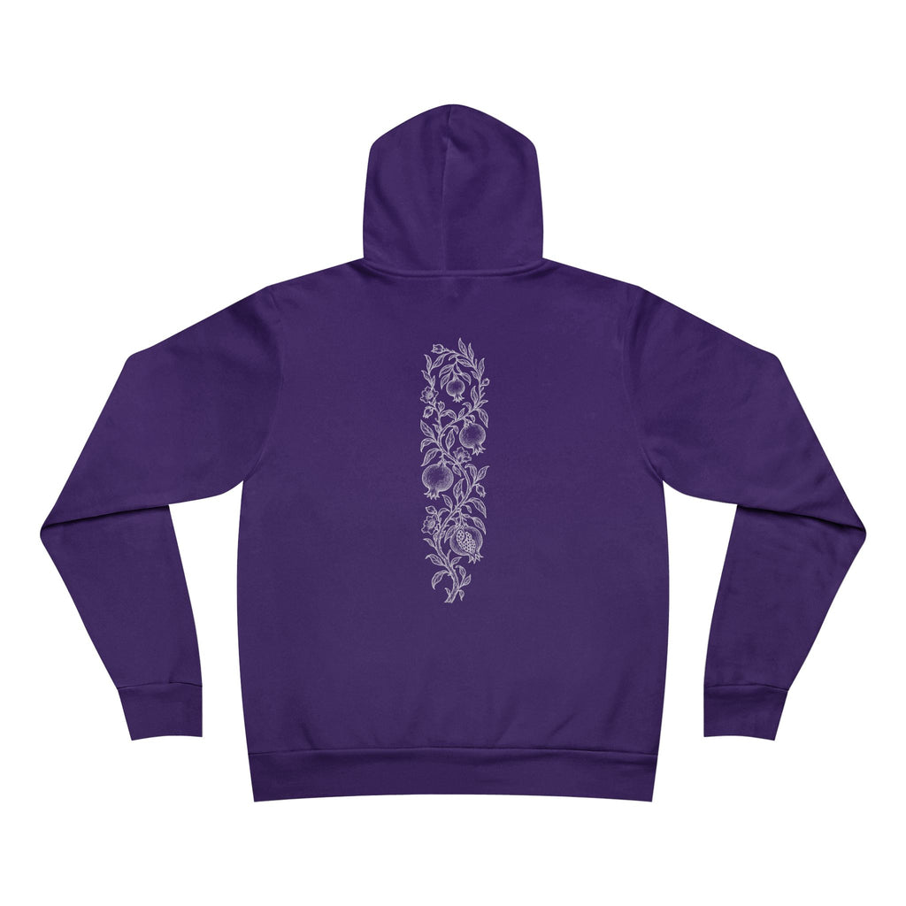Branded w/ Pomegranate Branch Back Graphic - Tree of Life Menorah Co.