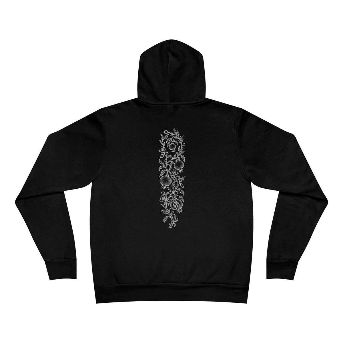 Branded w/ Pomegranate Branch Back Graphic - Tree of Life Menorah Co.