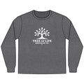 Tree of Life Unisex Long Sleeve Tee | White Tree Logo, Nature Shirt