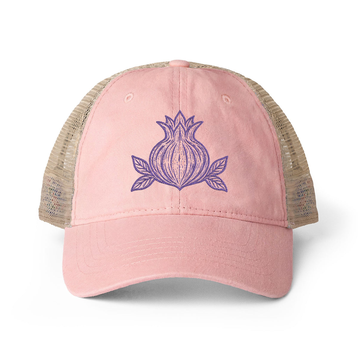 Women's Washed Mesh-Back Cap