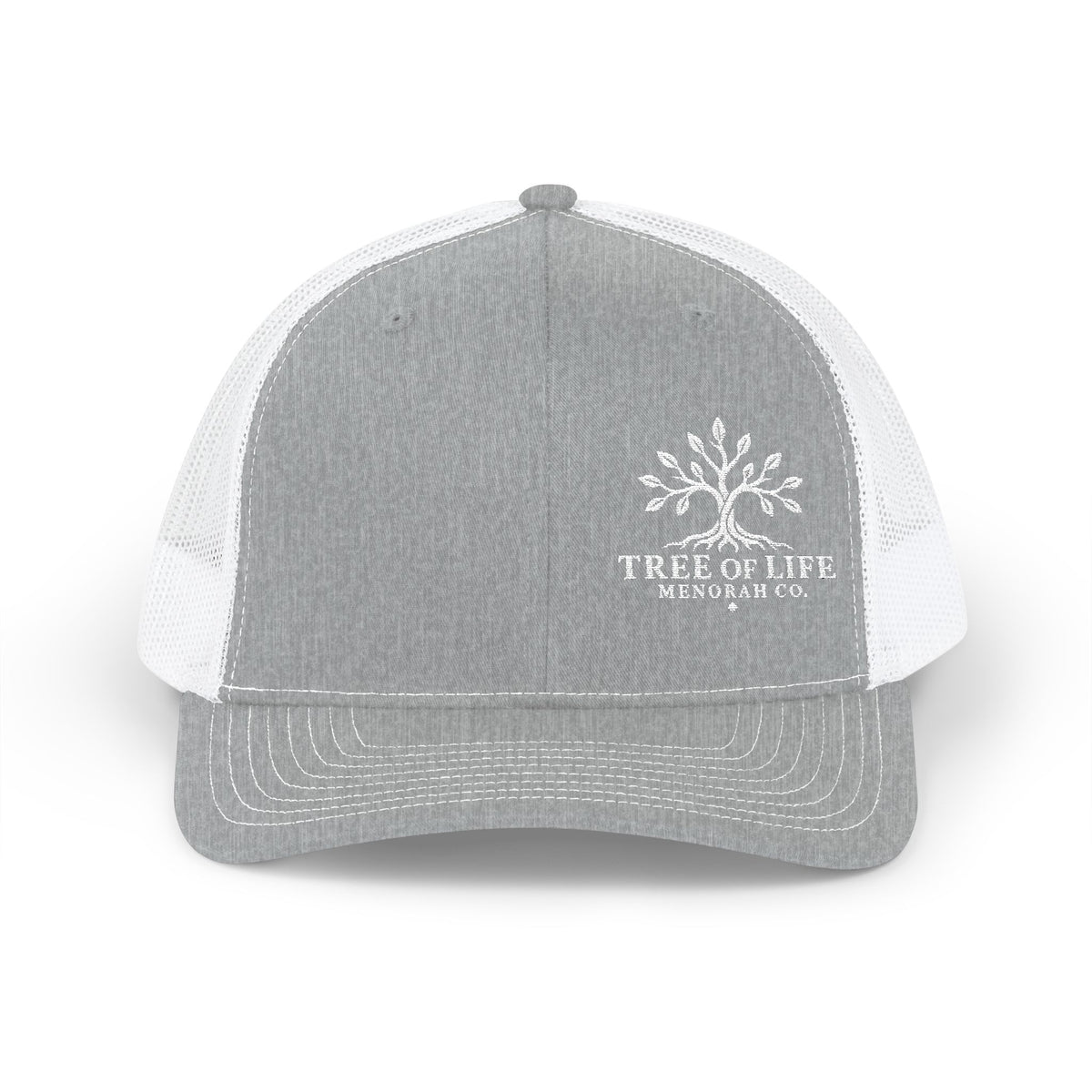 Tree of Life Snapback Trucker Cap — Embroidered Outdoor Logo Hat