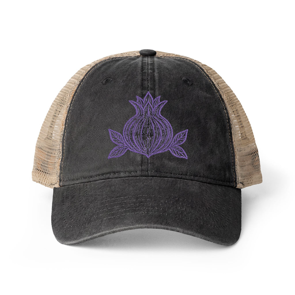 Women's Washed Mesh-Back Cap