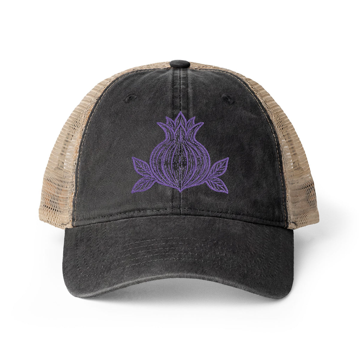 Women's Washed Mesh-Back Cap