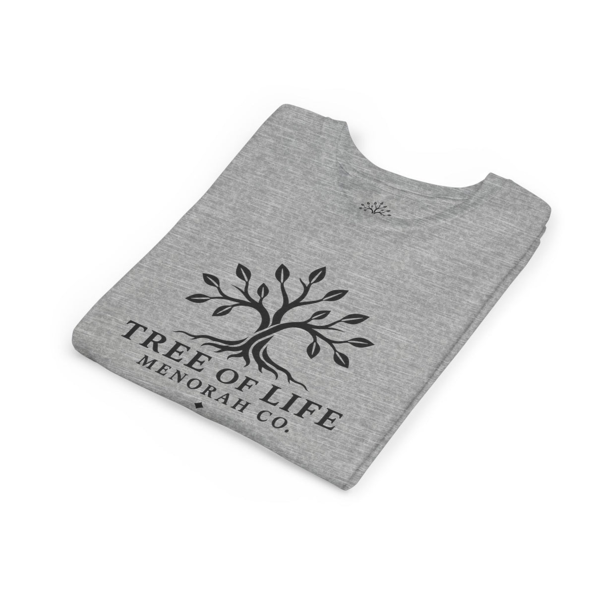 Youth Tree of Life Menorah Co. Tee