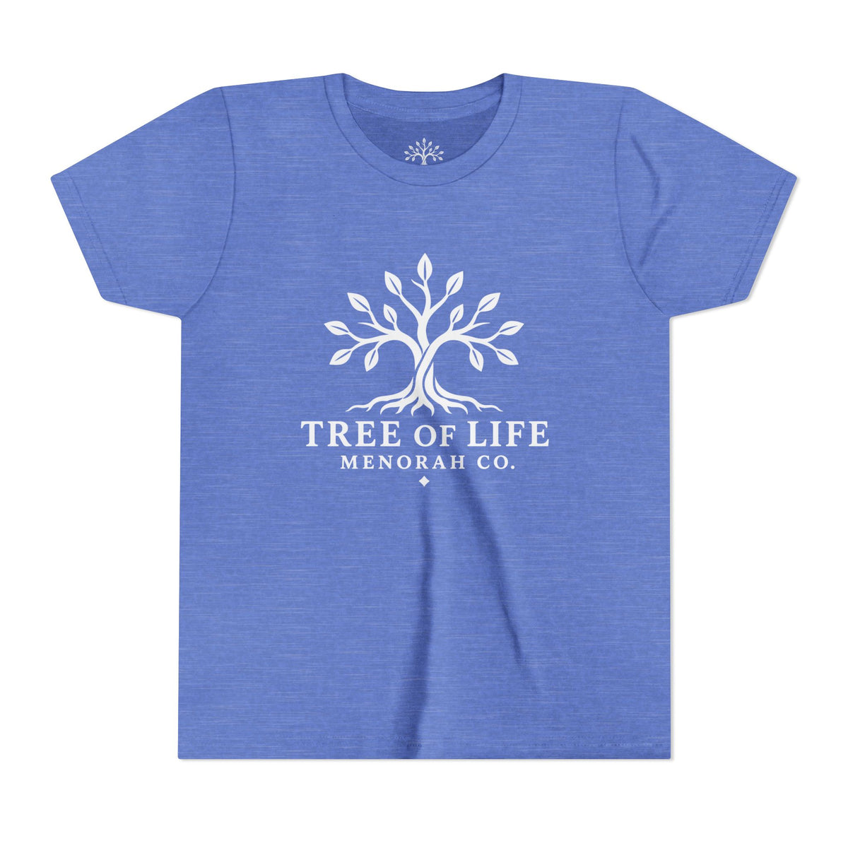 Youth Tree of Life Menorah Co. Tee
