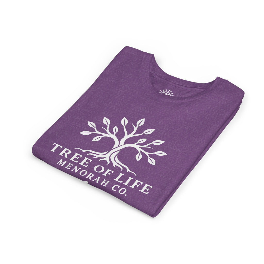Youth Tree of Life Menorah Co. Tee