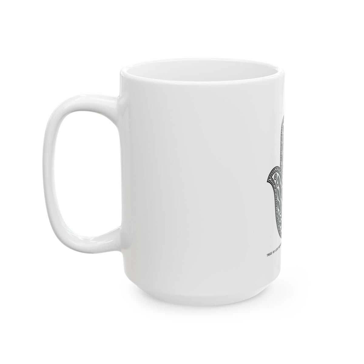 Hamsa Hand Ceramic Mug —  (11oz & 15oz)