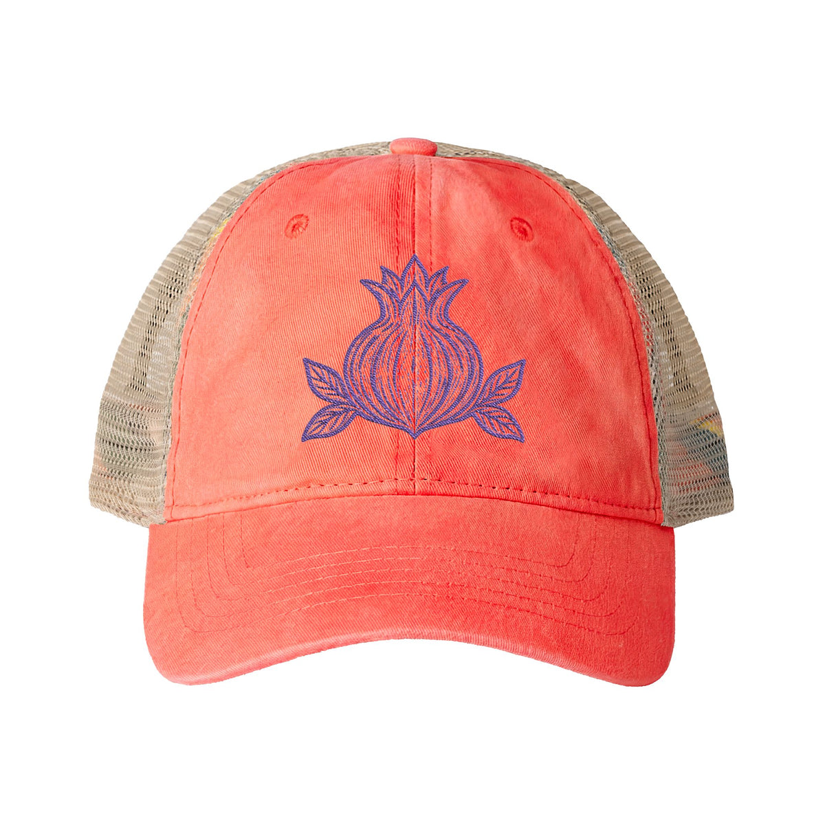 Women's Washed Mesh-Back Cap