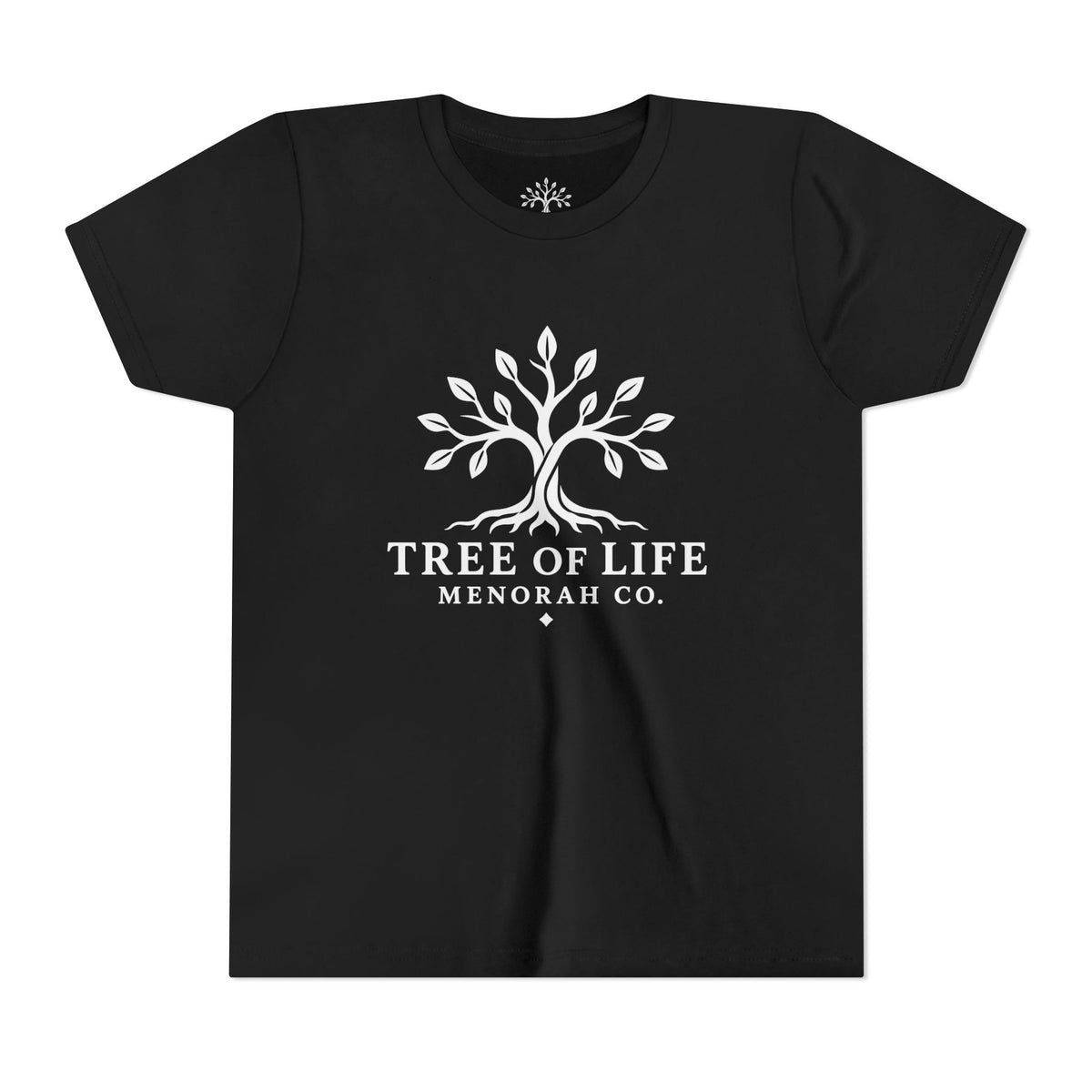 Youth Tree of Life Menorah Co. Tee