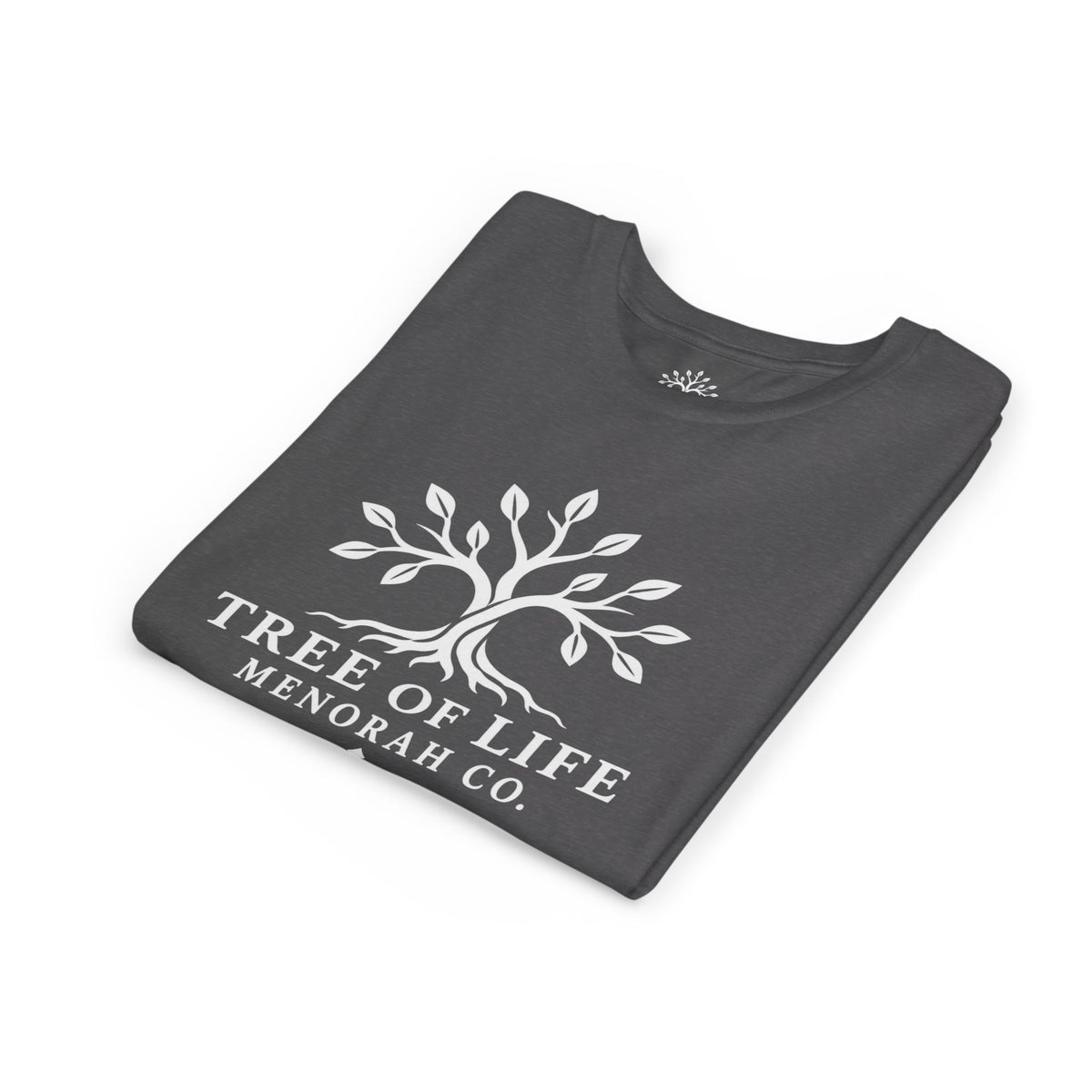 Youth Tree of Life Menorah Co. Tee