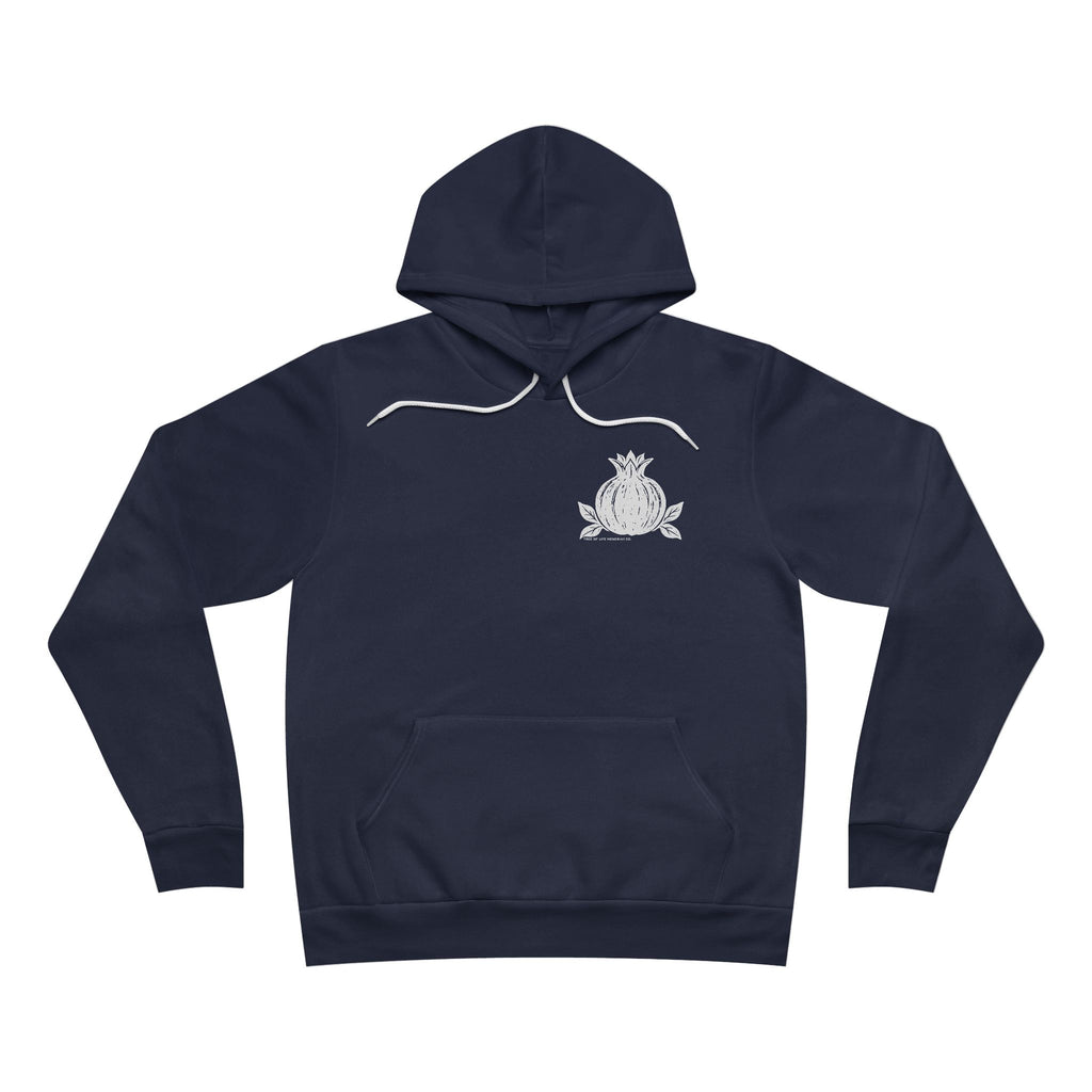 Branded w/ Pomegranate Branch Back Graphic - Tree of Life Menorah Co.