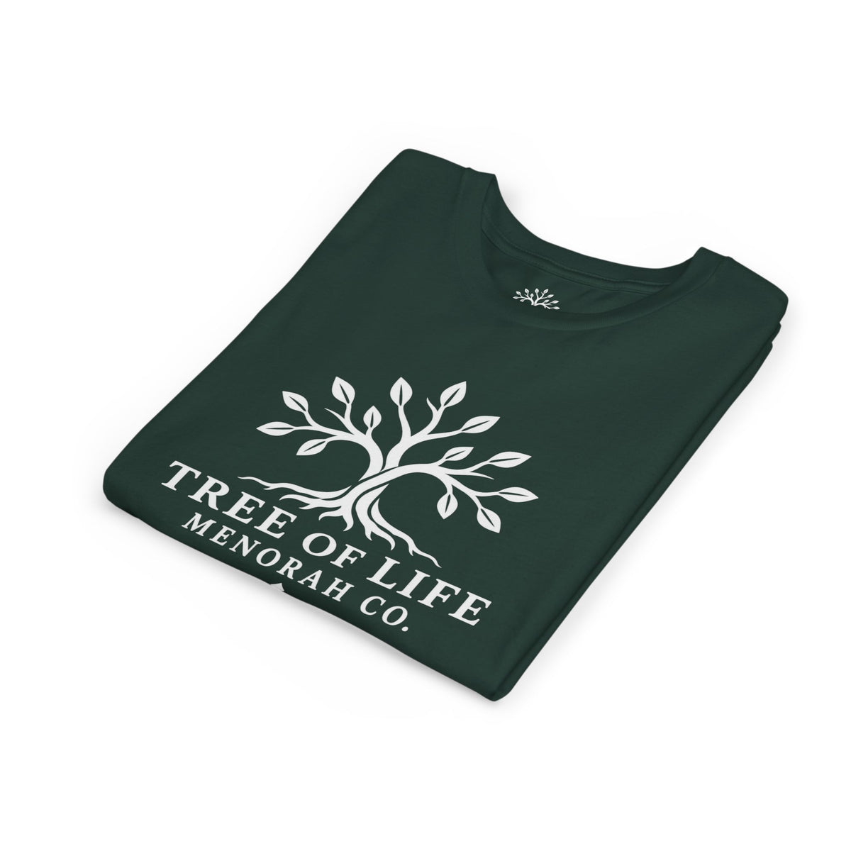 Youth Tree of Life Menorah Co. Tee