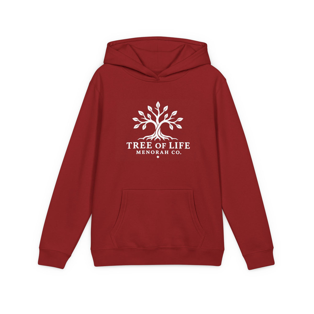 Youth Tree of Life logo Hoodie | Menorah Co. hoodie