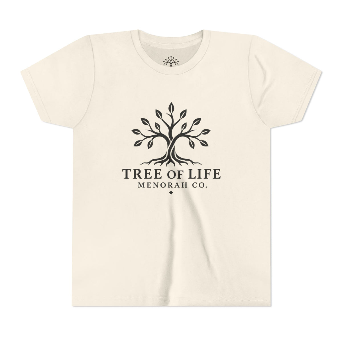 Youth Tree of Life Menorah Co. Tee