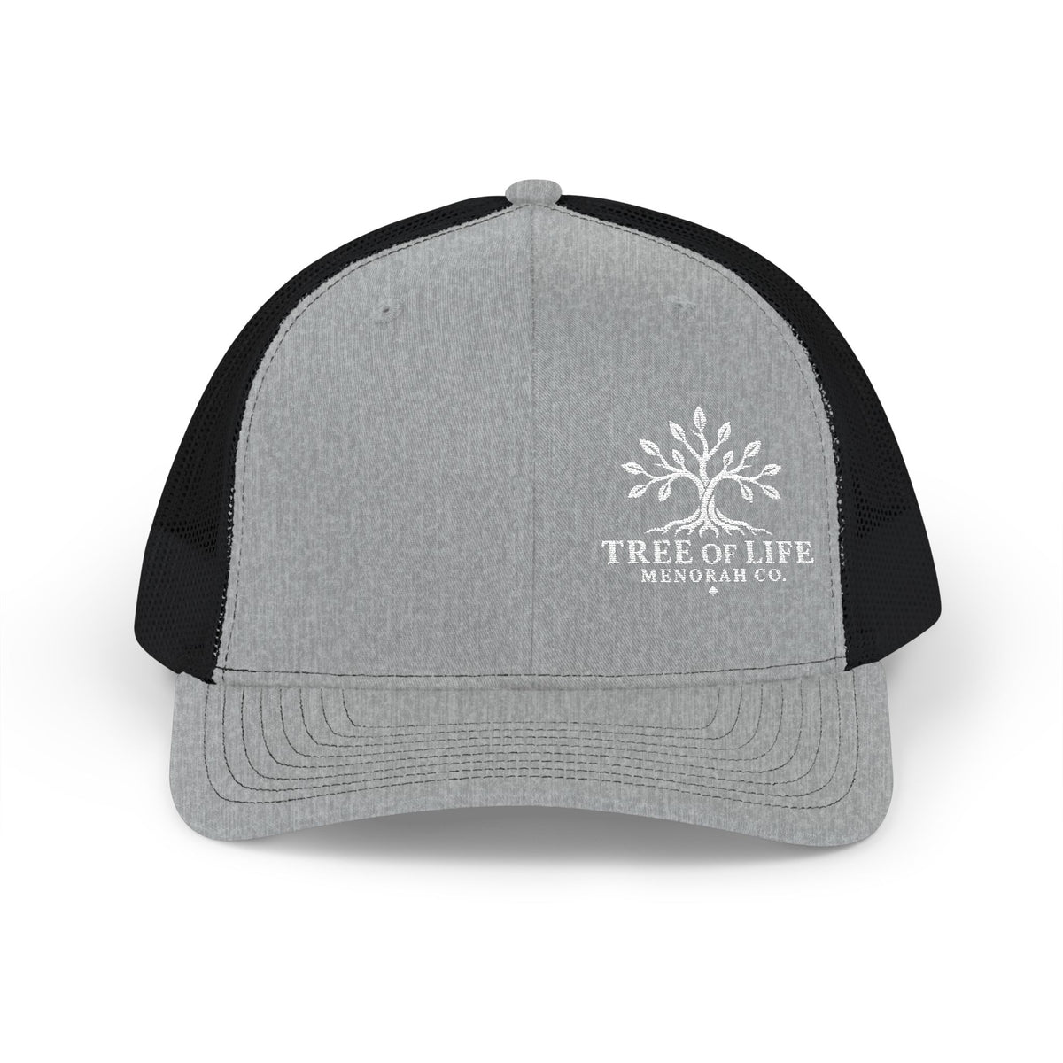 Tree of Life Snapback Trucker Cap — Embroidered Outdoor Logo Hat
