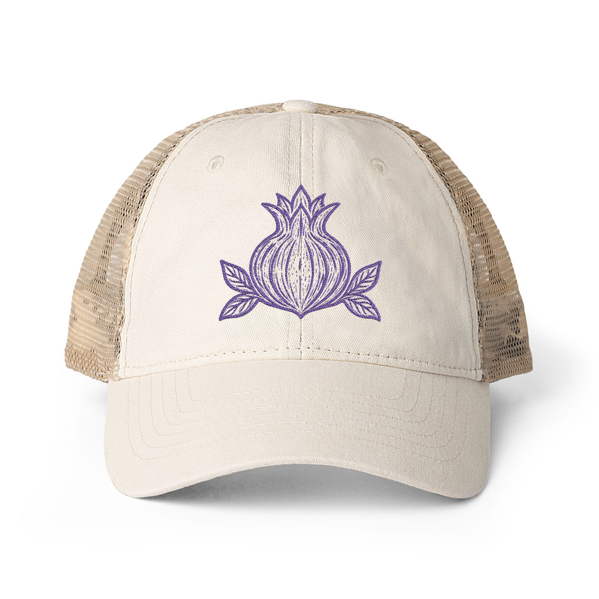 Women's Washed Mesh-Back Cap