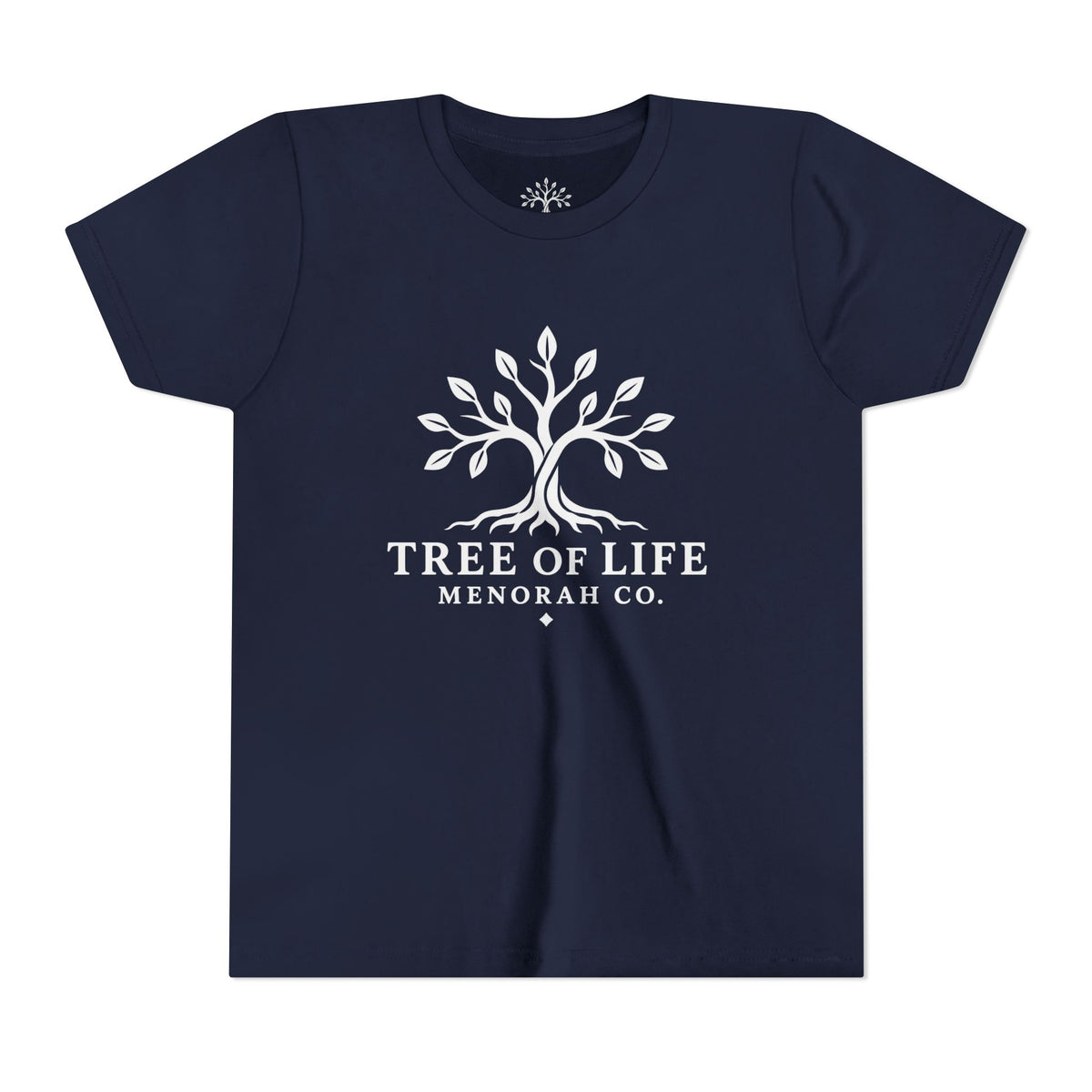 Youth Tree of Life Menorah Co. Tee