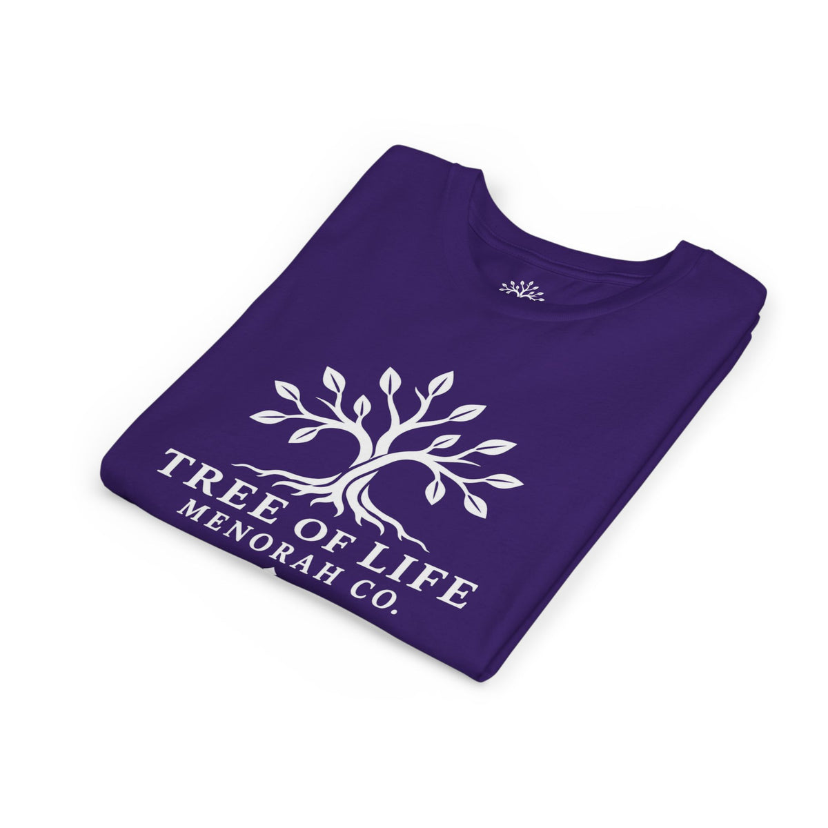 Youth Tree of Life Menorah Co. Tee