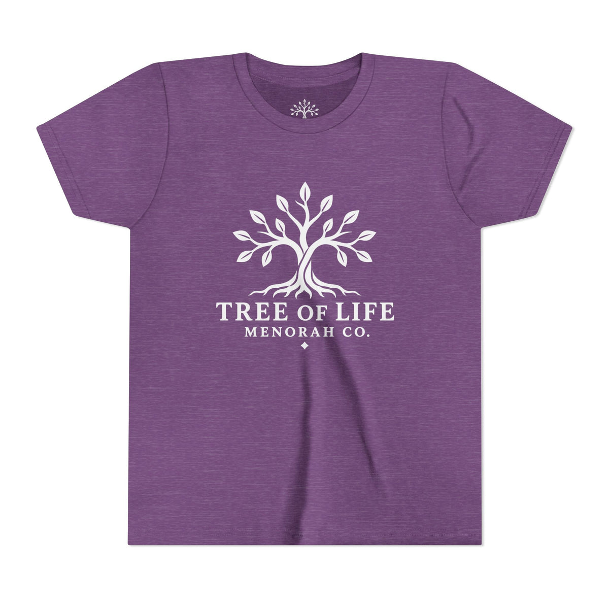 Youth Tree of Life Menorah Co. Tee