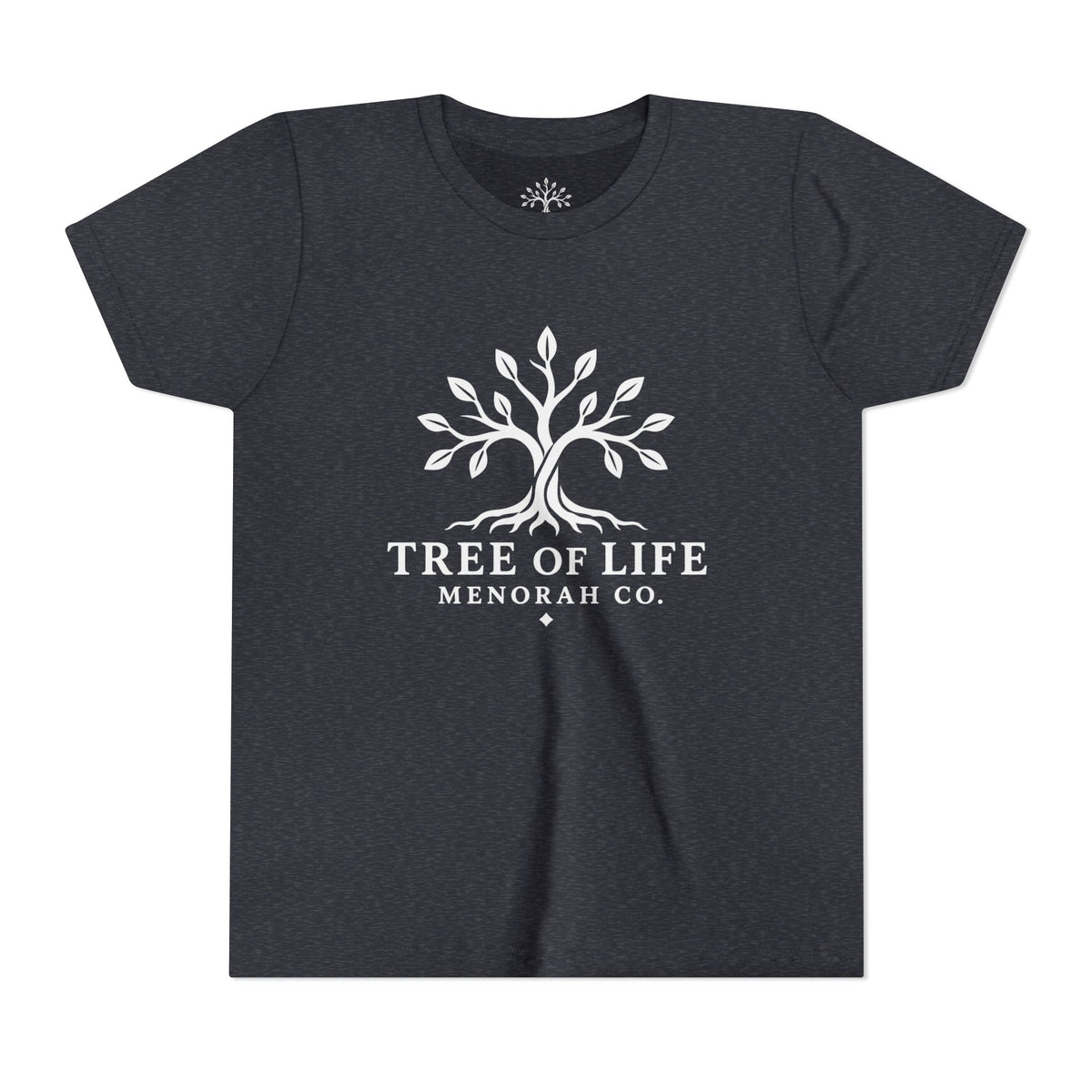 Youth Tree of Life Menorah Co. Tee