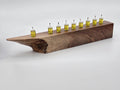 The Naturalist Collection — No. 005| One-of-a-Kind Handcrafted Live-Edge Walnut Oil Menorah